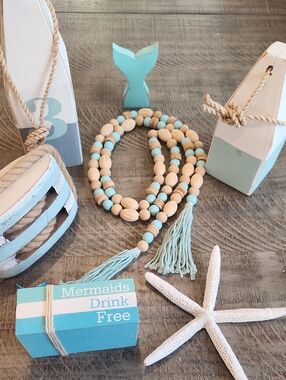 Coastal DECOR Bundle! Gorgeous Beach Decorative Items!